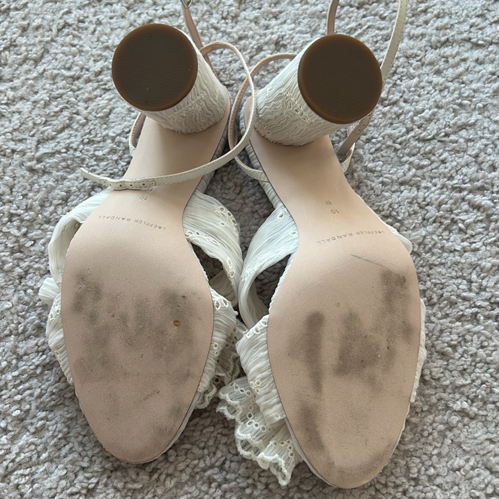 Loeffler Randall Camellia Bow Heels - Picture 2 of 3